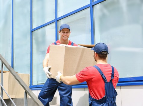 Removal team preparing a safe move in Wandsworth