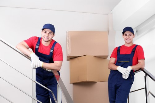 Preparation of furniture for pick-up in a Wandsworth home