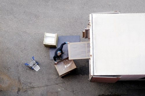 Removal team helping with a house move in Wandsworth