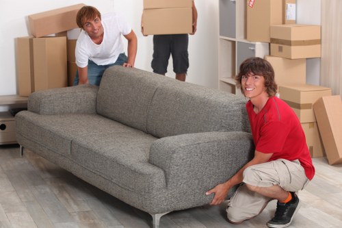 Local movers navigating access challenges in a Wandsworth property