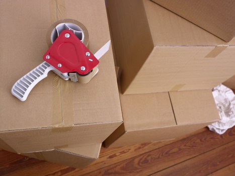 Cookie policy update notice for a Wandsworth removal company website