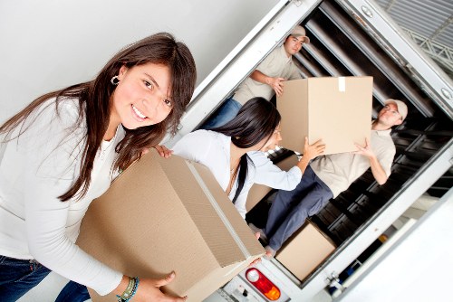 Commercial furniture removal for an office in Wandsworth