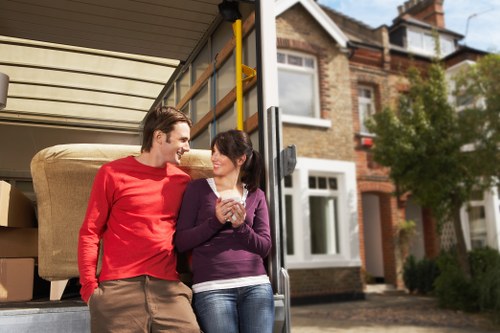 Furniture removals and careful handling section